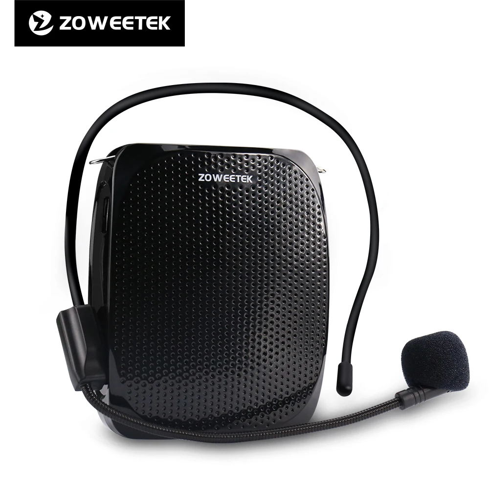Zoweetek Portable Rechargeable Mini portable speaker mini bluetooth speaker with Wired Microphone for Teachers Supports MP3 Format Audio Z258