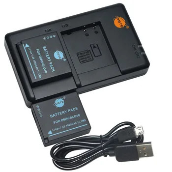 

3pcs 1500mAh 7.4V DMW-BLG10 BLG10 BLG10E DSTE DSLR Camera Battery Dual Charger for Panasonic Lumix DMC-GF6