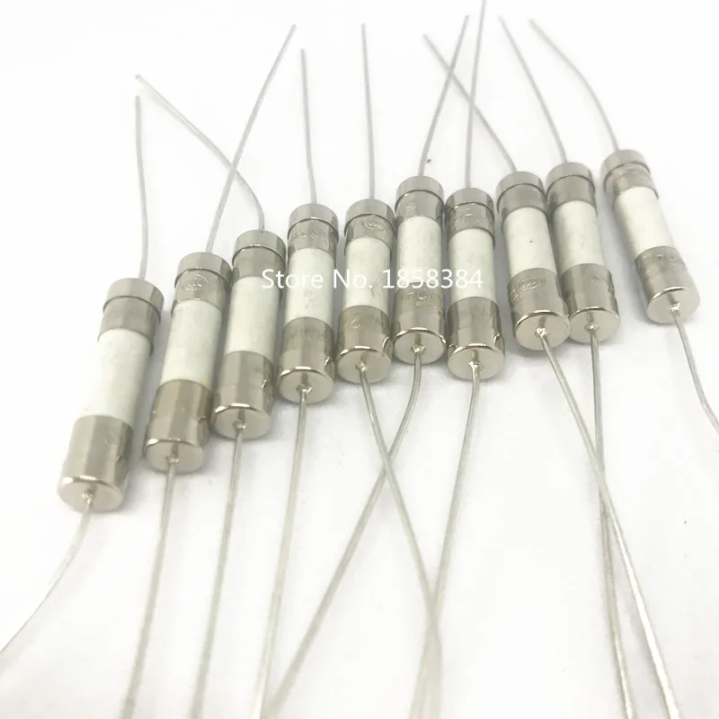 

Free shipping 100pcs/lot 5*20 5x20MM 0.5A 1A 2A 3A 5A 6.3A 8A 10A 12A 15A 20A 25A 30A 250V lead wire ceramic fuse