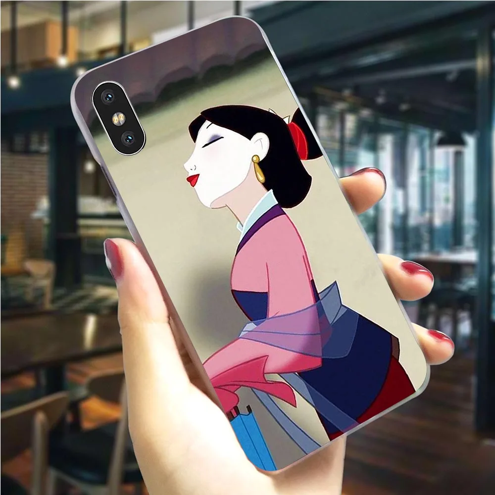 Чехол для телефона с принтом Хуа Мулан iPhone 8 Plus 5 5S SE 6 6S/6 6S 7 8/7 X XS XR Xs Max Жесткий |