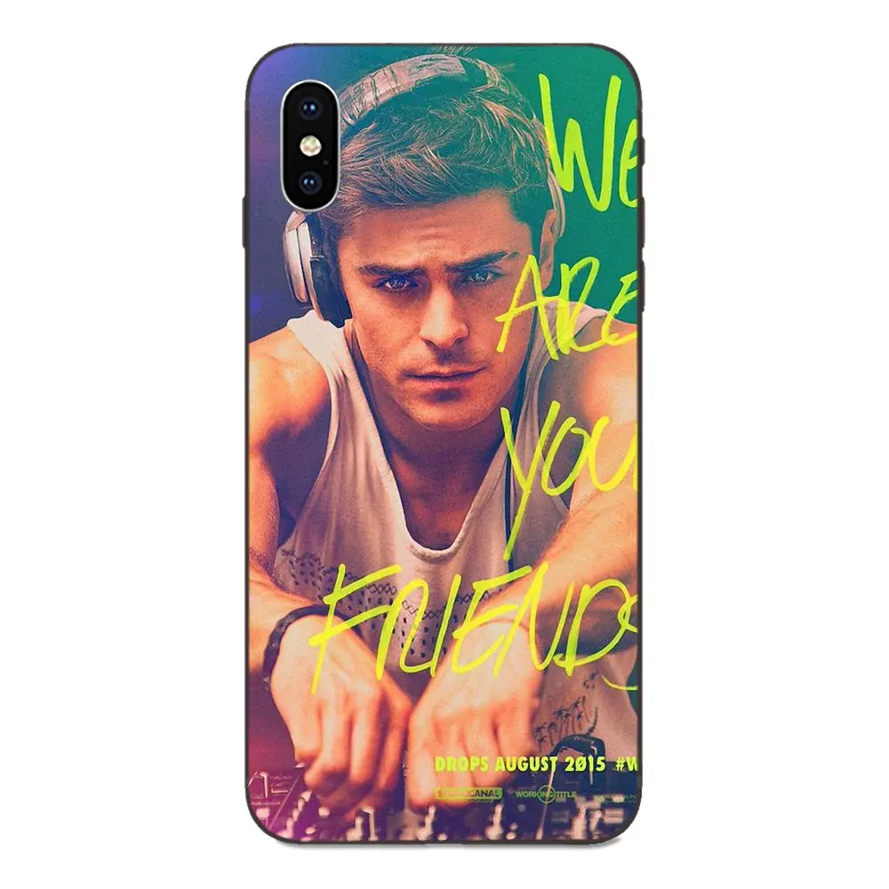 Известный Звездный поп актер Zac Efron разноцветный Роскошный чехол для телефона Xiaomi
