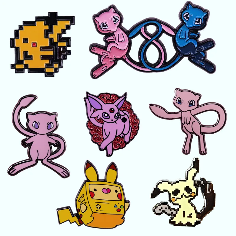 Смешной милый мягкий чехол с рисунком из аниме фильмы в стиле игры Pokemon эмаль на