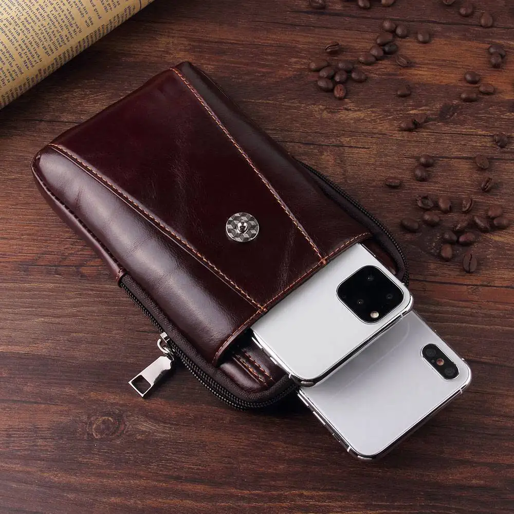 KISSCASE мужская кожаная сумка для телефона iPhone 11PRO MAX 7 0 дюйма 11 XR 8 универсальная с