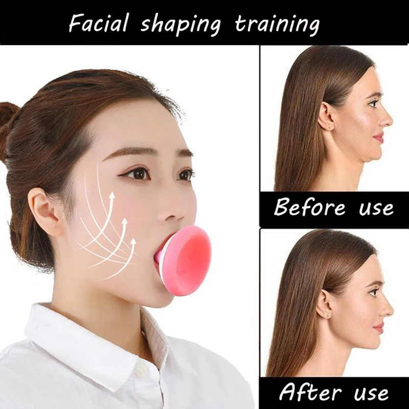 3PCS Jaw Exerciser Ball Face-lift Fitness Accessories Double Chin Reducer  Face Lift Neck Muscle Silica Gel Trainer for Men Women 