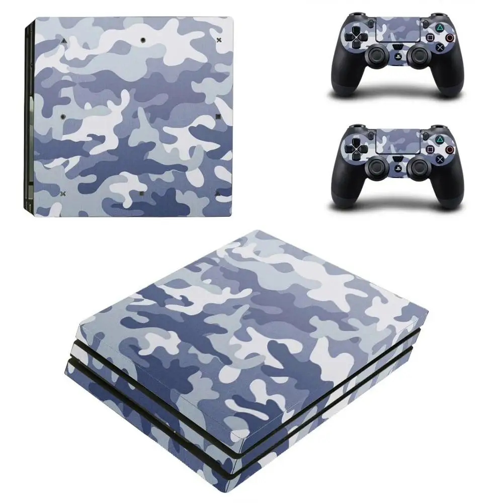 PS4 Pro sticker s камуфляж PS 4 Play station наклейки для кожи Pegatinas playstation консоли и контроллера|