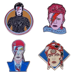 Lapel Pin Music Pin Hat Pin Cool Pin Festival Pin Enamel Pin The David Bowie Stardust Pin Pin David Bowie Pin Meme Pin Funny Pin
