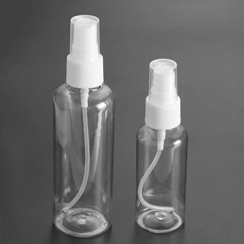 

1Pc 50ml/100ml PortableTransparent Refillable Empty Spray Bottles Perfume Atomizer Cosmetic Containers Makeup Tools Accessories