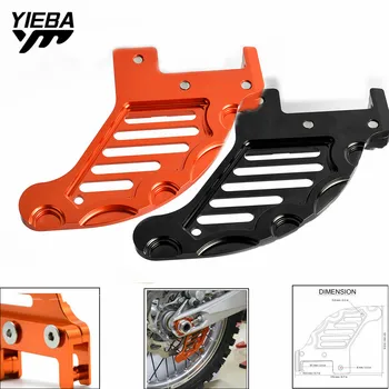 For KTM SX XC XCW SXF SX-F EXC EXC-F XCF-W 125/150/200/250/300/350/400/450/500/525 Rear Disc Rotor Brake Guard Cover Protection motorcycle graphics stickers decals for ktm sxf mxc xc sx exc 125 200 250 300 350 400 450 525 2005 2006 2007