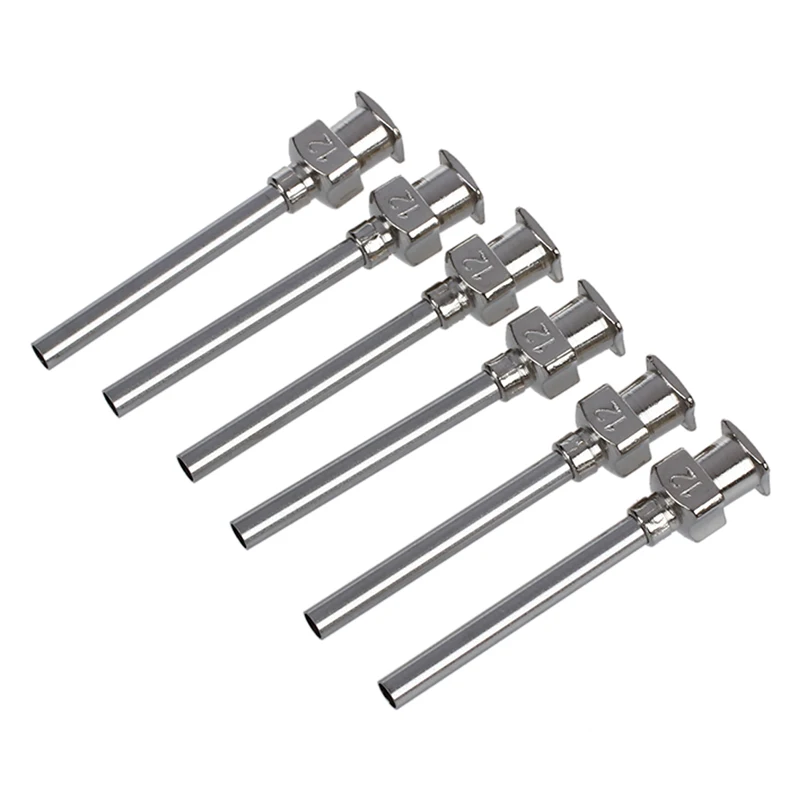 ^Cheap Stainless Steel Luer Lock Dispensing Needle Tip, 12 Gauge, 2.05mm ID x 2.8mm OD, 1\ Length (Pack of 6) ^Cheap Stainless Steel Luer Lock Dispensing Needle Tip, 12 Gauge, 2.05mm ID x 2.8mm OD, 1\ Length (Pack of 6)