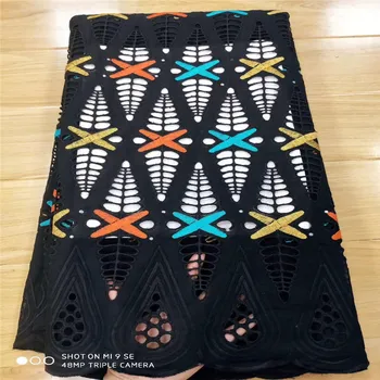 

High quality latest African Cotton laces fabrics 2020 Swiss voile laces in Switzerland with stones for wedding dresses kc82-940