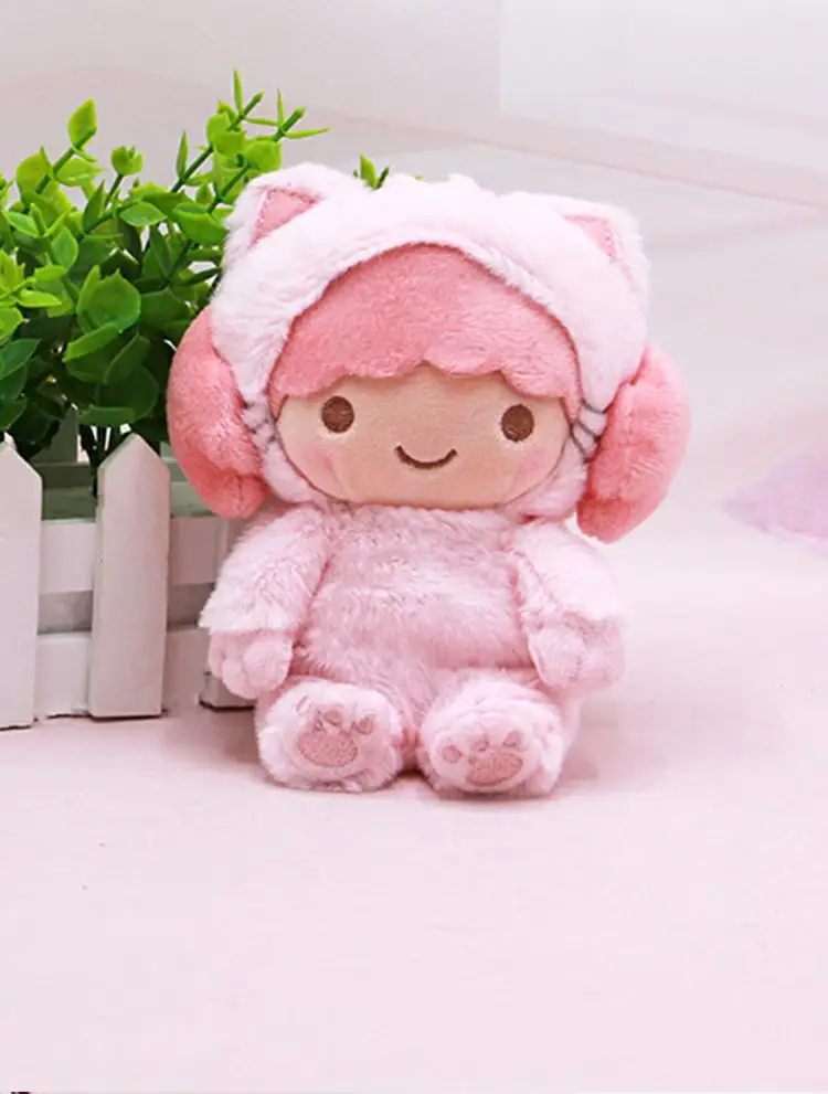 Япония горячий стиль Saniro hellokitty Cinnamoroll Мелодия пудинг собака мягкие животные бинарная звезда подарок на день рождения спокойная кукла - Цвет: A