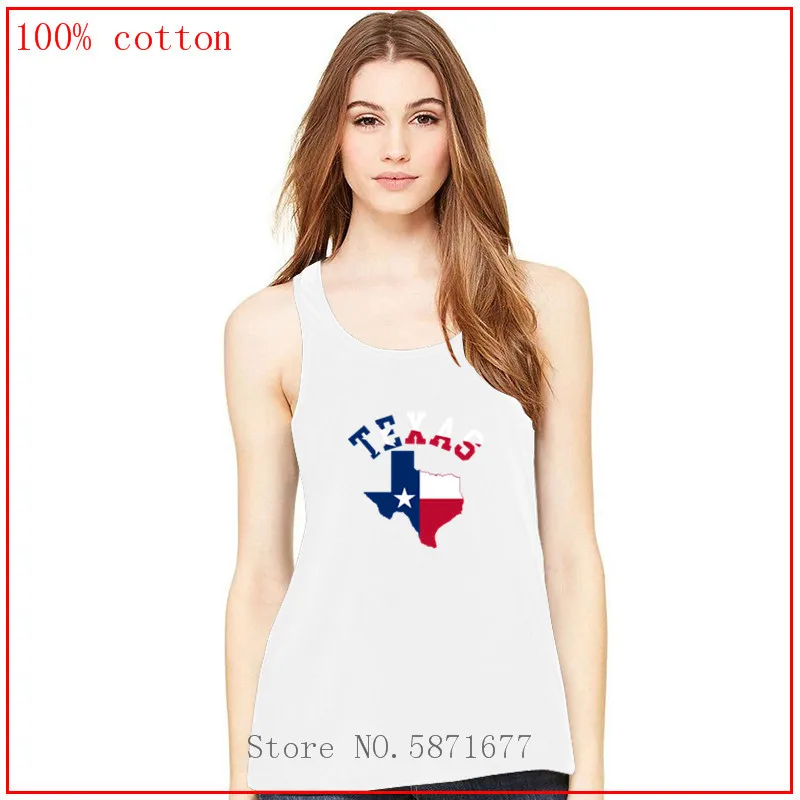 Texas State Silhouette Design Art Flag патриотическая футболка топы на бретелях женская одежда