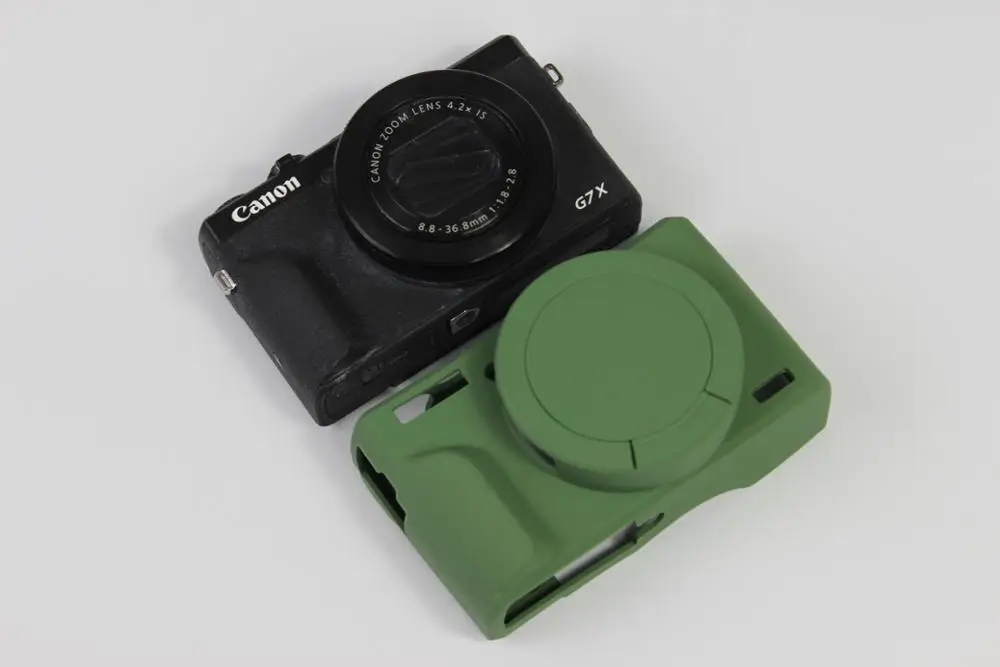 Силиконовый чехол для камеры Canon G7XII G7X II G7X Mark 2 G7X III G7X3 G7X Mark 3 резиновый защитный чехол для камеры