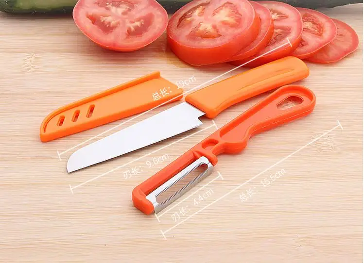1Orange 1 компл. овощечистка фруктов и овощерезка - Цвет: 1Orange