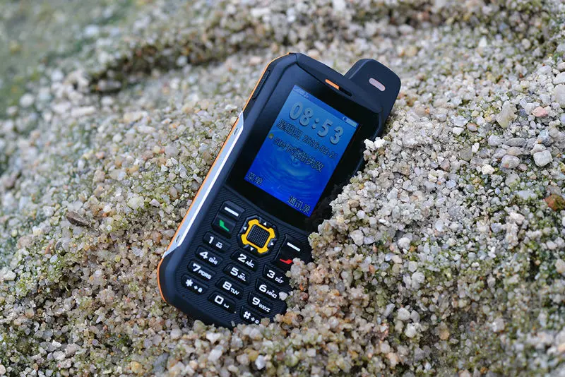 Xeno S8 Waterproof phone 3G WCDMA GSM Super-long standby old man IP68 Rugged shockproof cellphone three sim