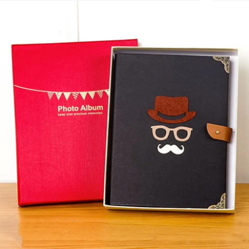 Креативный фотоальбом Diy ручной работы паста Пара романтическая домашняя запись этот альбом мемуар подарок Polaroid Альбом - Цвет: L
