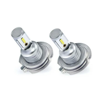 

2pcs Set Car White H7 LED Headlight DC12-24V Super Bright 6000K High/Low Beam