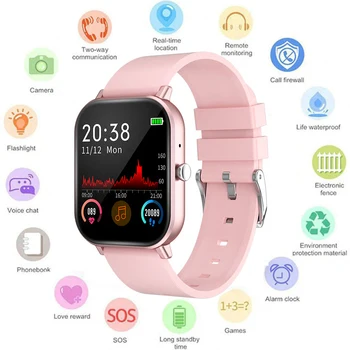 

Original Smart Watches Android Watch Men Women V6 Wache Fiteness Tracker Bluetooth Call Sport Clock Smartwatch Waterproof PK P8