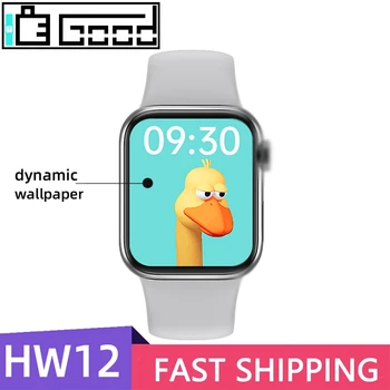 

Smart watch iwo hw12 For men Bluetooth call Heart Rate Monitor for IOS Android OPPO Huawei PK IWO 13 gt 2 w56 GTS x6 w46 w26