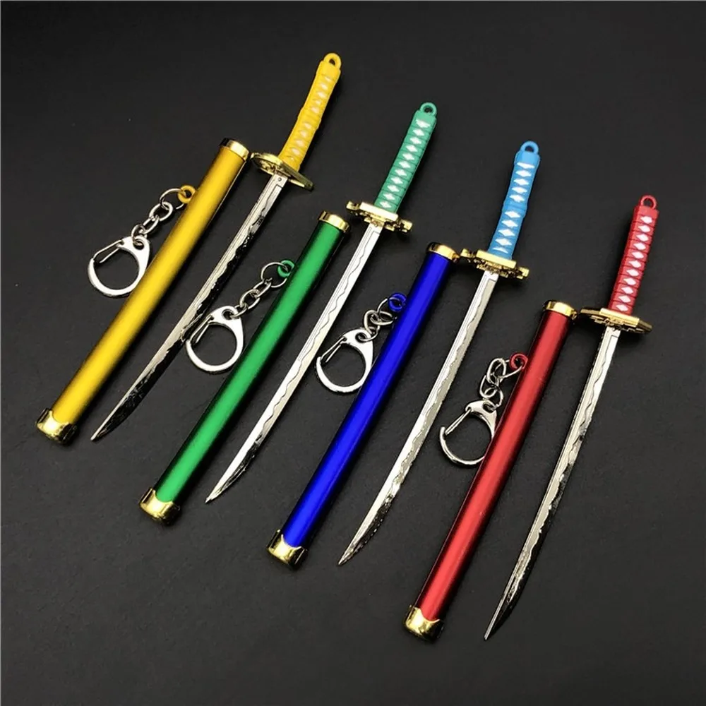 

2020 hot Anime Naruto Weapons Knife Buckle Keychain 15 Cm Sasuke Juvenile Grass Sword Key Chain Accessories Pendant keyrings
