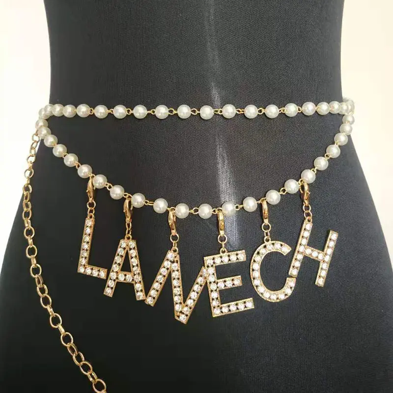 Богемный винтажный дизайн, цепочка на талию, свадебные вечерние женские подарки, очаровательные модные украшения, Висячие аксессуары - Окраска металла: W0009 Pearl