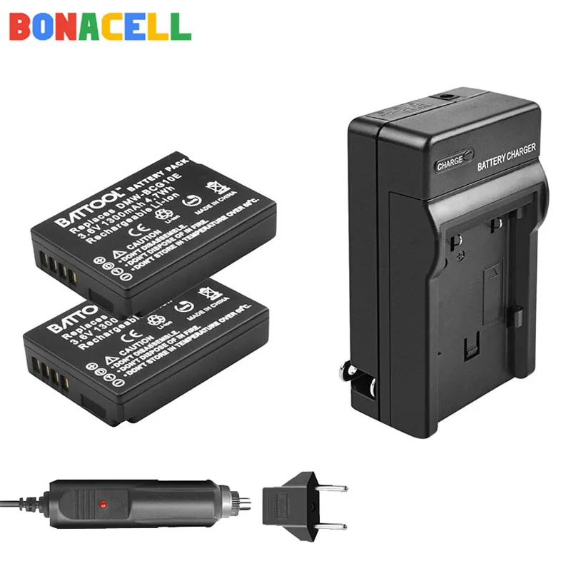 Bonacell DMW-BCG10 Перезаряжаемые Батарея forPanasonic ДМВ BCG10 BCG10E для цифрового фотоаппарата Panasonic DMC-3D1DMC-TZ7 DMC-TZ8 DMC-TZ10 DMC-TZ18