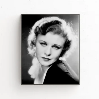 

Ginger Rogers poster movie star Art Silk Poster Wall Decor 12x18 24x36Inch