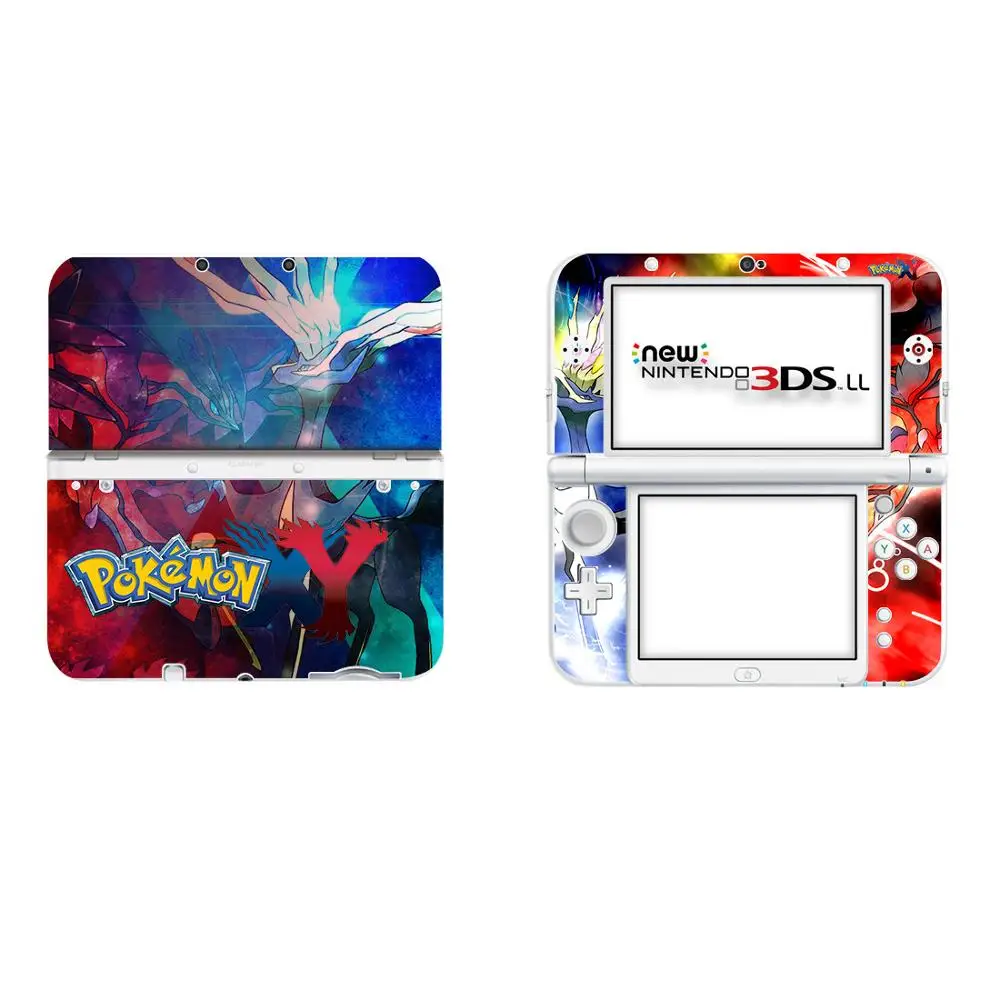 Pokemon Go Пикачу полное покрытие наклейка Кожа Наклейка для NEW 3DS XL Скины Наклейка s для NEW 3DS LL виниловая Защитная Наклейка
