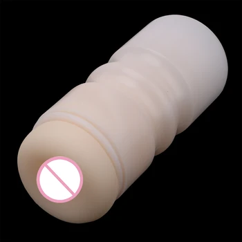 OLO Silicone Soft Tight Pussy Realistic Vagina Anal Mouth Male Masturbator TPE Sex Toys for Men Blowjob Masturbating Machine 3