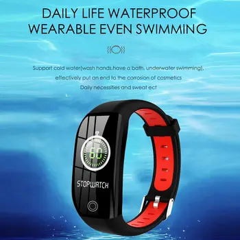 

Color Screen Smart Bracelet Body Health Monitoring Sports Watch IP67 Waterproof Usb Charging Smart Watch