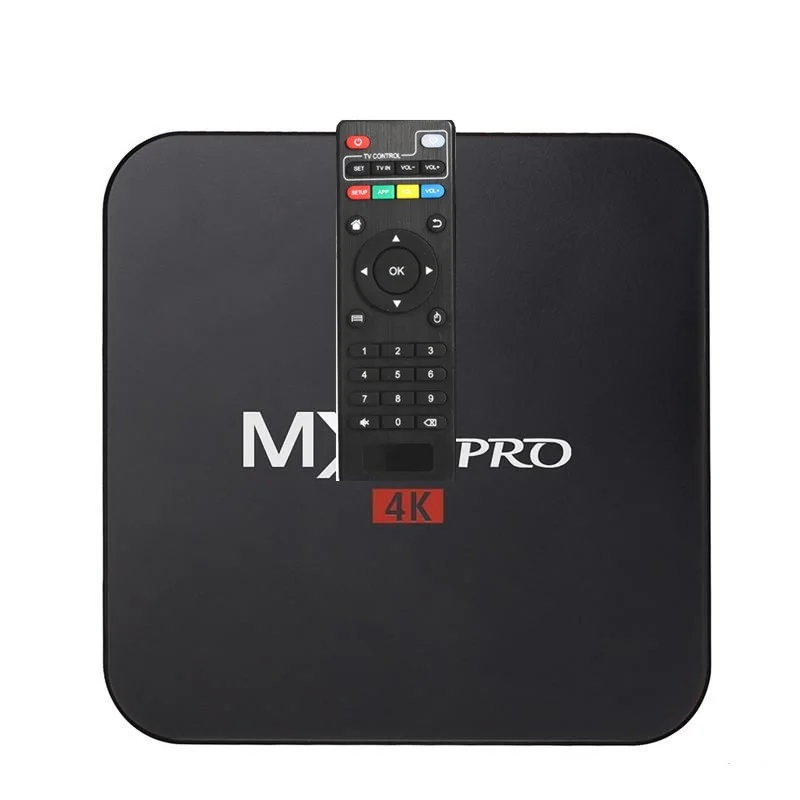 MX Pro Android tv box 64Bit Amlogic S905w Quad Core 1G + 8GB 2G 16G поддержка Wifi 4K|ТВ-приставки и медиаплееры| |
