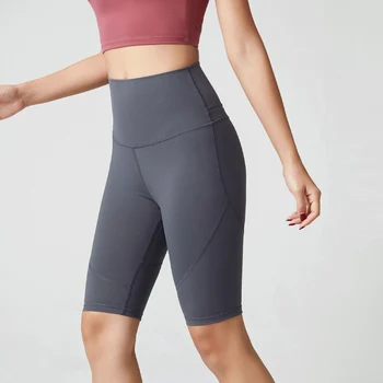 Yoga Fitness Running Shorts Gym Leggings Clothing Sport Clothes For Women Biker Tights Seamless Workout Spandex Sports Shorts XL 4