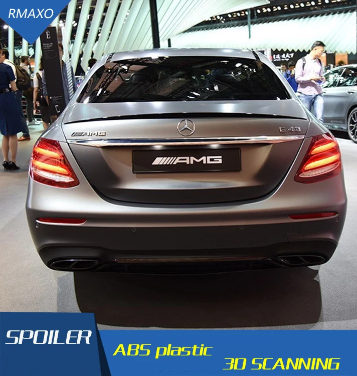 Спойлер для Benz W213 спойлер заднего крыла автомобиля E300 E320 E260 E63 2015 2017|Спойлеры и
