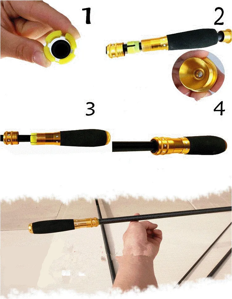 Rompin Универсальный сменный ручка для рыболовной удочки ручка из алюминиевого сплава и EVA поток ручка для рыболовной удочки комплект DIY смена стержня