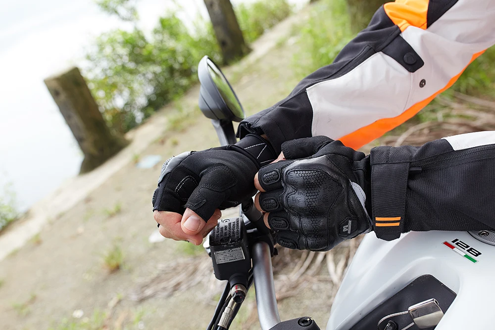 ; Прямая поставка; Летние мотоциклетные перчатки с полупальцами для мужчин и женщин; байкерские перчатки без пальцев