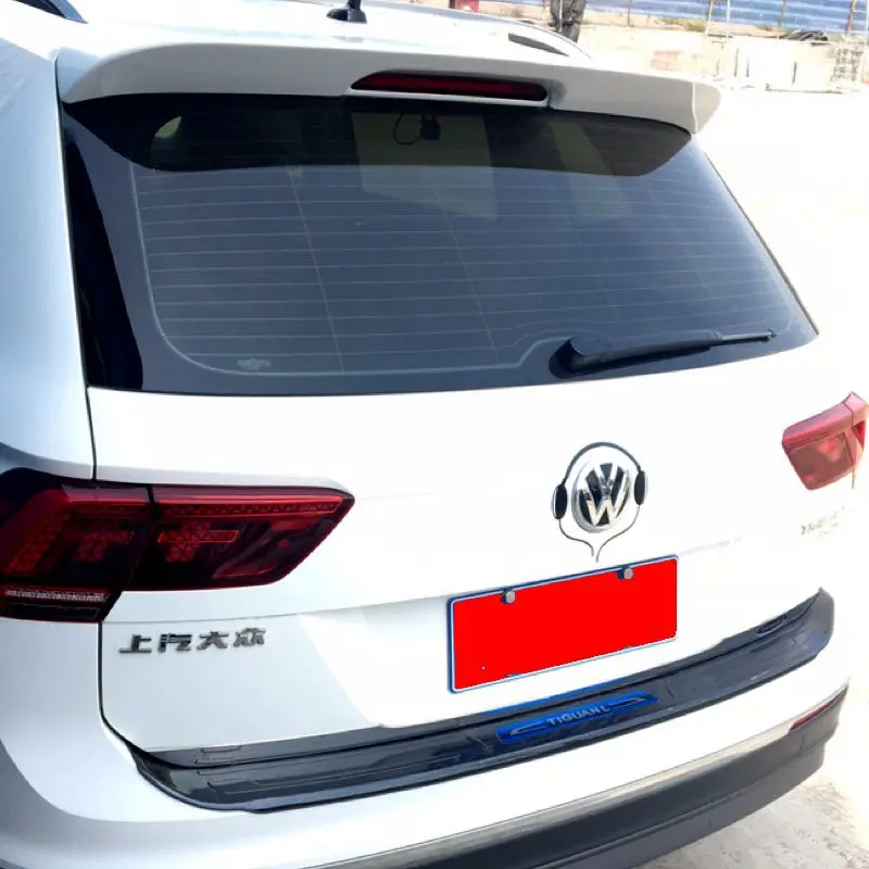 For Volkswag Tiguan abs spoiler car tail wing decoration rear trunk wing spoiler for New Tiguan