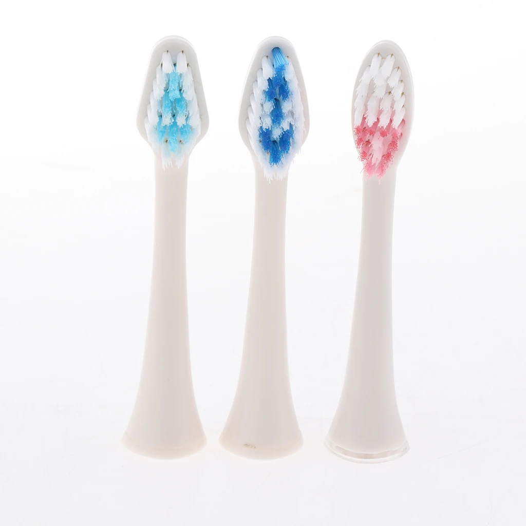 Electric Oral Care Toothbrush Hygiene +3 Tooth Brush Heads US Plug Rechargeable Sonic Toothbrush with Toothbrush Base