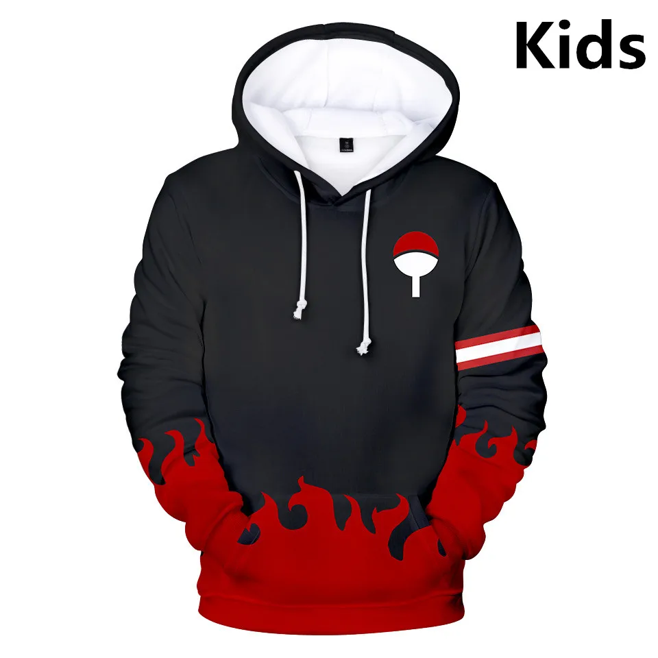 Детская толстовка Наруто удзумаки худи с 3d принтом для мальчиков и девочек 3 14 лет