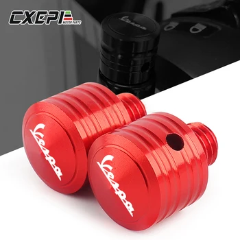 

1 pair Motorcycle CNC Mirror Hole Plug Screw for Piaggio Vespa LX 150 GTS GTV 50 125 150 250 300 300ie Sport Sprint Primavera