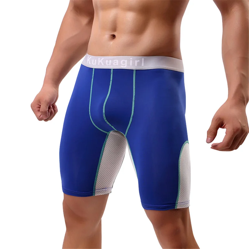 mens long leg boxer shorts