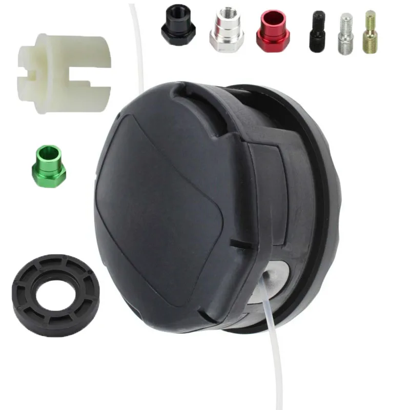 wifehelper 2Pcs String Trimmer Head Plastic Durable for Echo Speed-Feed 400 Heads SRM-225 SRM-230 SRM-210 Lawn Mower Accessories 