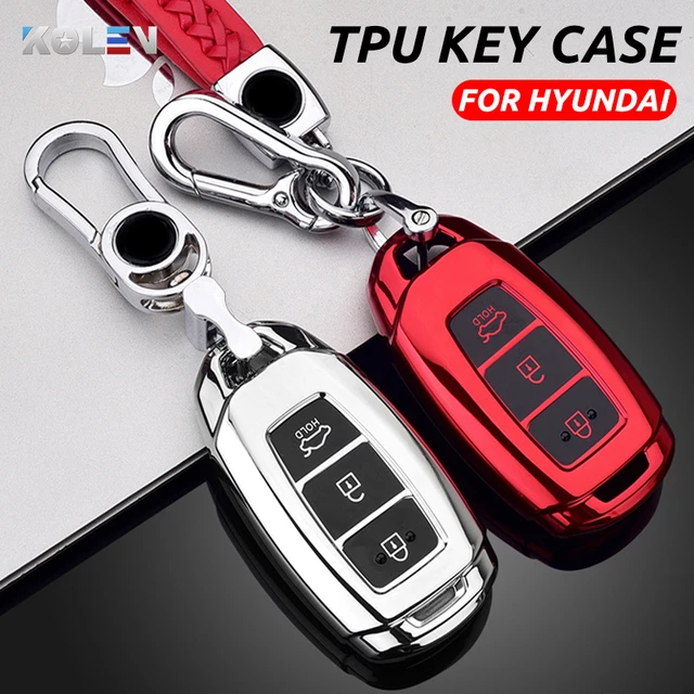 Soft TPU Car Remote Key Case Cover Shell Fob For Hyundai IX35 i30 KONA  Solaris Encino Azera Grandeur Accent Fe TM Santa Palisade - AliExpress