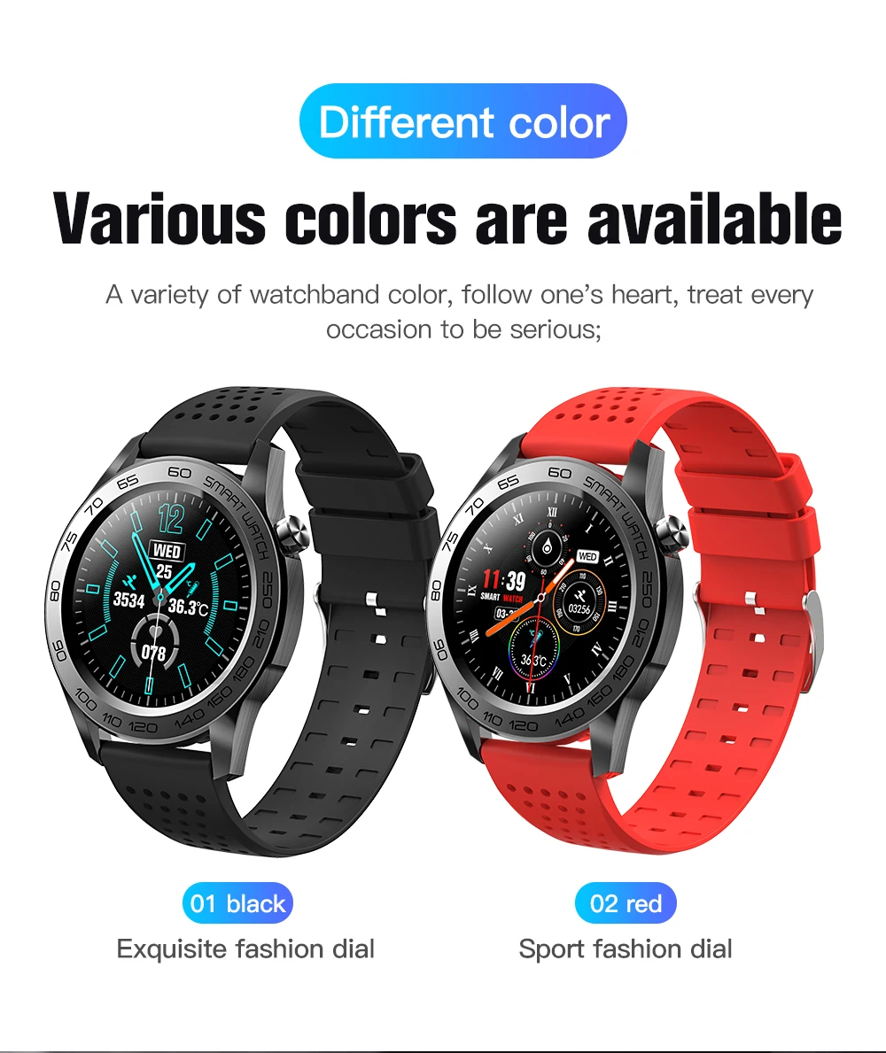 For Xiaomi Redmi Note 10 Pro Note 9 Pro 10x 9t 7 8 Sports Smart Watch Gps  Fitness Tracker Smart Bracelet Temperature Smartwatch - Wristbands -  AliExpress