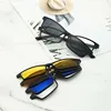 2251 Magnet Clip Square Small Frame Myopia Glasses 0 -0.5 -0.75 -1.0 -1.5 -2.0 -3.0 -4.0 -5.0 To -6.0 6