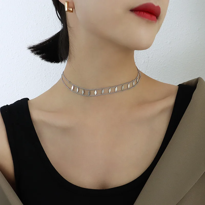 18k Gold Filled Choker Collar Necklace 