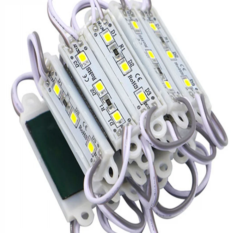 LED Module Light 20PCS Small Size 2835 SMD 2 LED DC12V Waterproof IP65 Advertising Sign Backlight Storefront Modules Strip Lamps led modules led module