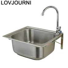 Нержавеющая сталь Evier кухня портативный Lavandino Cucina кухня Lavabo Pia Cozinha Fregadero де Cocina мойка овощей