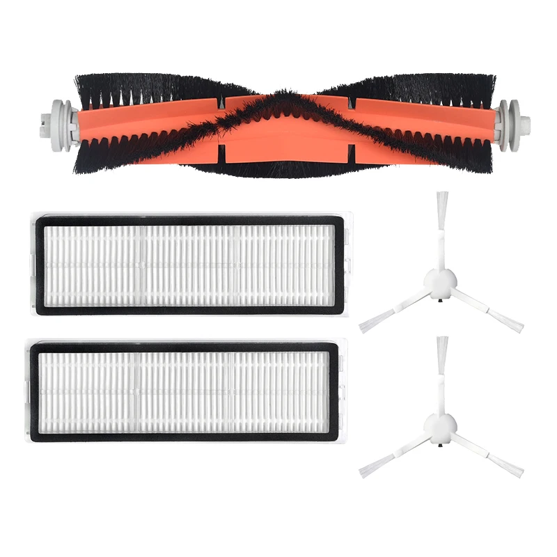 

5Pcs New Main Brush Hepa Filter Side Brush Cleaning Tool Kit for Dreame F9 Vacuum Cleaner Accessories