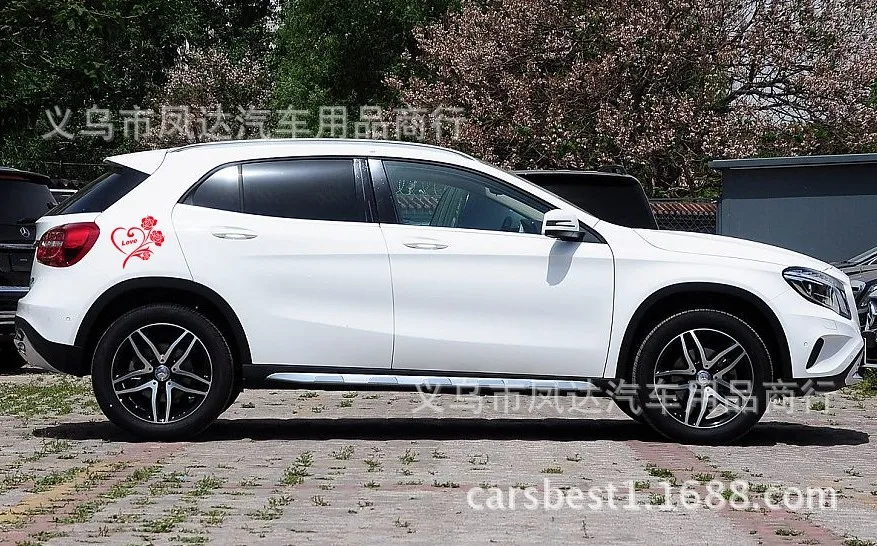 Y126 стиль красные розы бампер наклейка s Светоотражающая Автомобильная наклейка любовь стикер на стену s ноутбук декоративная наклейка s