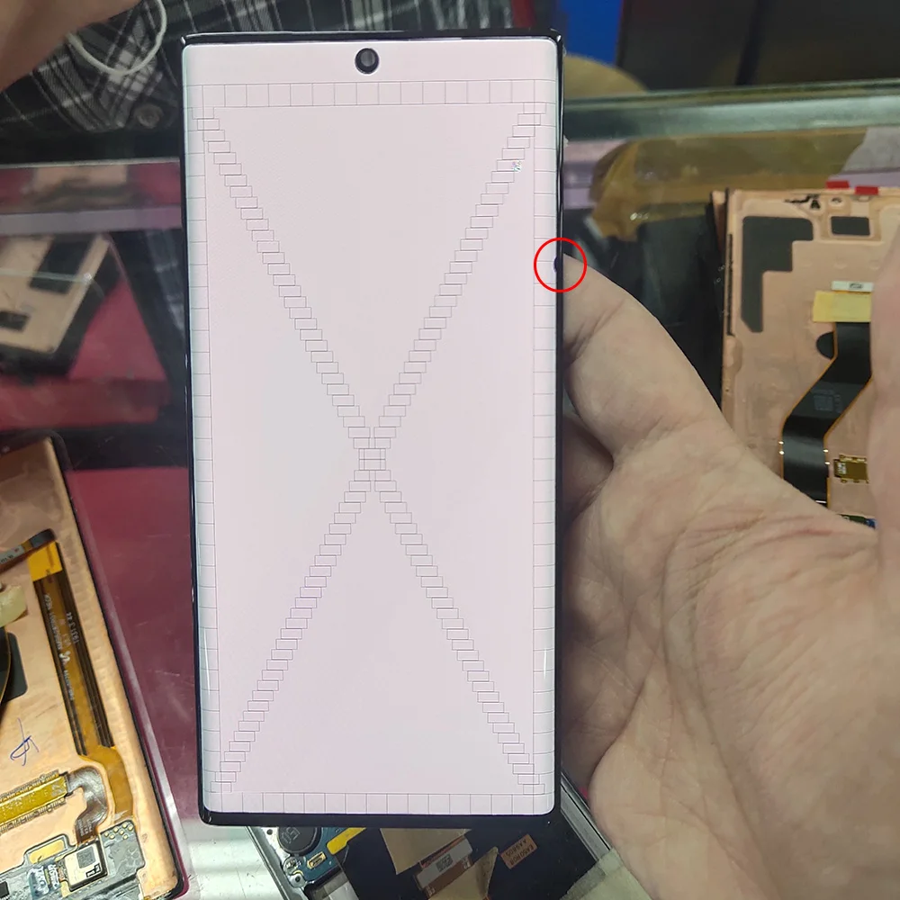 US $184.70 Single Sale AMOLED For Samsung Galaxy Note10 N970F N970F N970U N970 LCD Touch Screen Digitizer Assembly Replacement Dead Pixel